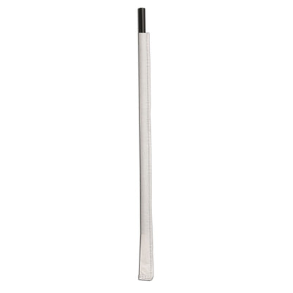 Sndwch Foam H/L 7.75 Inch Jumbo Individually Wrapped Ebony Black Straw, 10 x 500 x 500 each Case - DOT product image 2