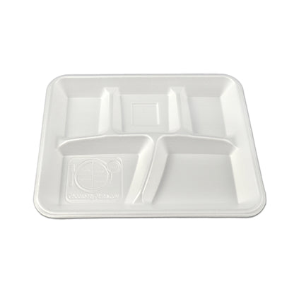 Enviroware Envirofoam Tray WHITE, 1 x 125 x 500 each Case - DOT product image 2