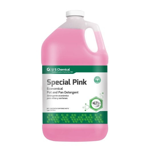 U.s.chemical Liquid Special Pink Detergent, 4 x 1 GA Case - Cleaners & Sanitizers