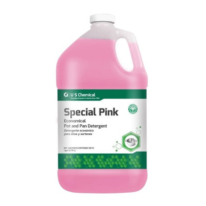 U.s.chemical Liquid Special Pink Detergent, 4 x 1 GA Case - Cleaners & Sanitizers
