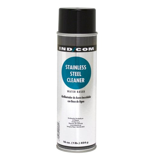 Us Chemical Ind/Com Water Based Stainless Steel Cleaner, 6 x 16 fl oz Case - Cleaners & Sanitizers
