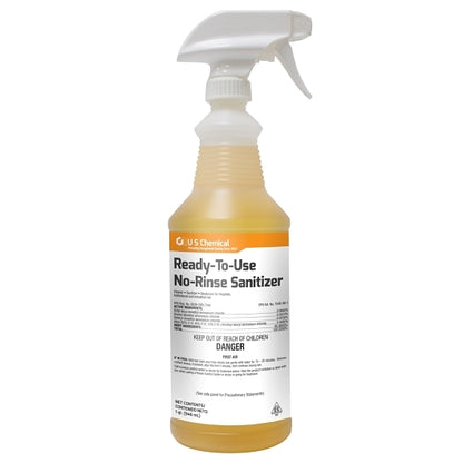 US Chemical No-Rinse Ready To Use No Rinse Sanitizer, 1 x 6 each Case - Cleaners & Sanitizers