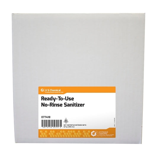 US Chemical No-Rinse Ready To Use No Rinse Sanitizer, 1 x 6 each Case - DOT product image 7