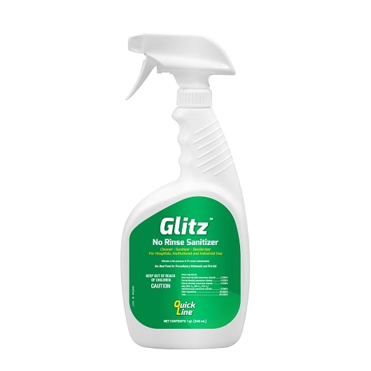US Chemical Quick GLITZ, 6 x 32 fl oz Case - Cleaners & Sanitizers