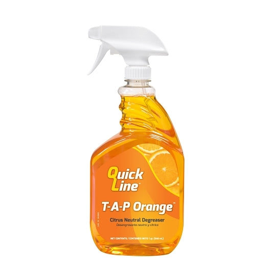 Quickline Cleaner T.a.p Orang, 6 x 32 fl oz Case - Cleaners & Sanitizers