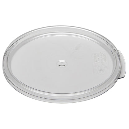 Cambro Camwear Clear Round Lid For 2 & 4 Quart, 1 x 1 each Case - Food Storage Containers