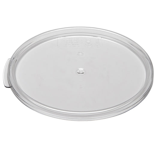 Cambro Camwear Clear Round Lid For 6 & 8 Quart, 1 x 1 each Case - Food Storage Containers