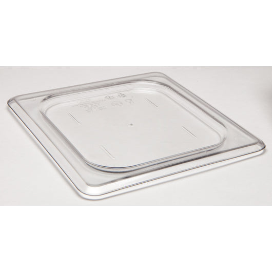 Cambro Camwear Clear Food Pan Lid 1/6 Flat, 1 x 1 each Case - Food Storage Containers
