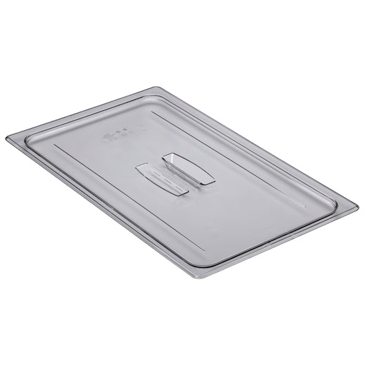 Cambro Camwear Clear Food Pan Lid 1/1 Cover With Handle, 1 x 1 each Case - Food Storage Containers