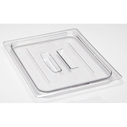 Cambro Camwear Clear Food Pan Lid 1/2 Handle, 1 x 1 each Case - Food Storage Containers