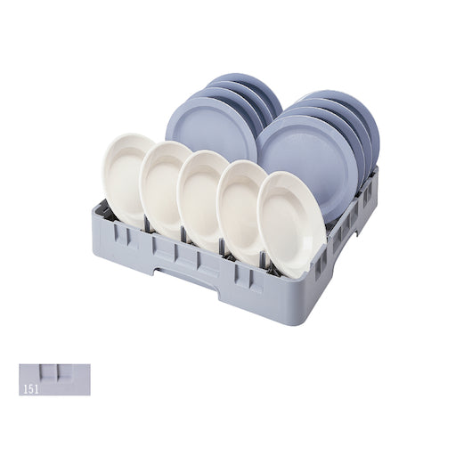 Cambro Camrack 19.75 Inch X 19.75 Inch X 4 Inch X 18 Square X 3.25 Compartment Full Size Dish Rack, 1 x 1 each Case