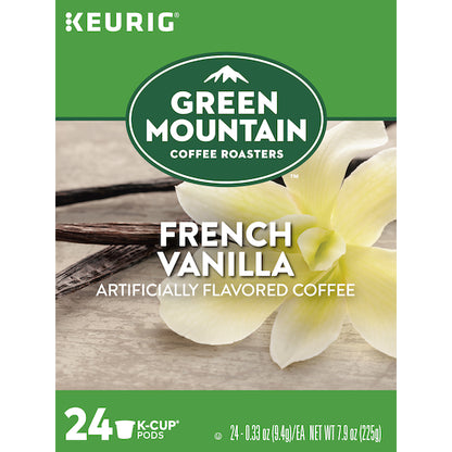 Green Mountain Coffee K-cup Pod French Vanilla, 4 x 24 ct Case - Coffee & Tea