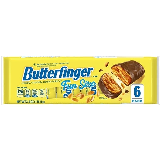 Butterfinger Fun Size Multipack, 24 x 3.9 oz Case - DOT product image 3