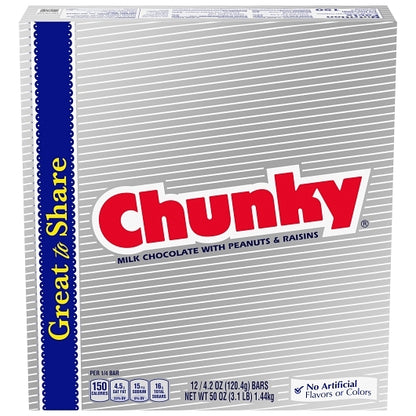 Chunky Giant, 2 x 12 x 4.2 oz Case - Candy & Confections