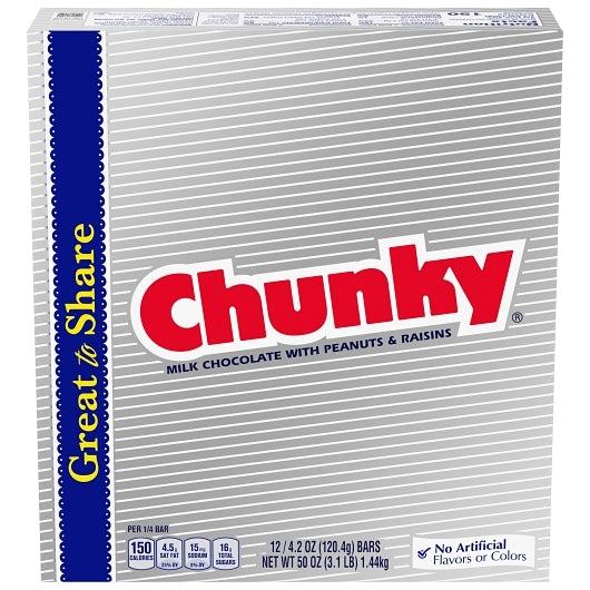 Chunky Giant, 2 x 12 x 4.2 oz Case - Candy & Confections