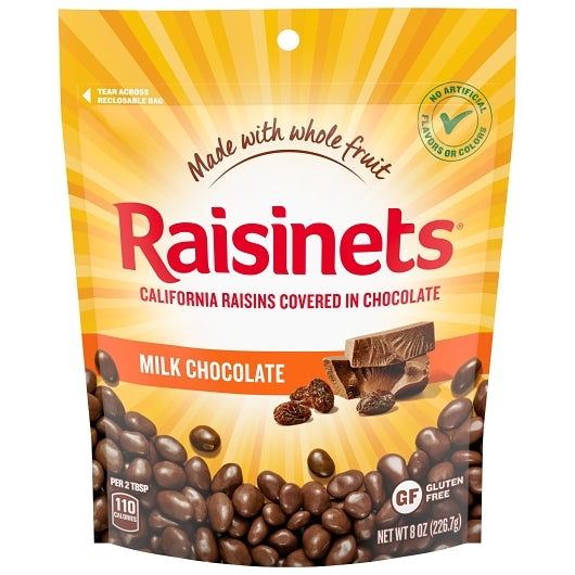 Raisinets Milk Stand Up Bag, 8 x 8 oz Case - DOT product image 2