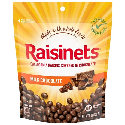 Raisinets Milk Stand Up Bag, 8 x 8 oz Case - DOT product image 2