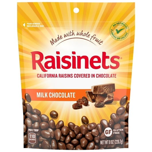 Raisinets Milk Stand Up Bag, 8 x 8 oz Case - DOT product image 3