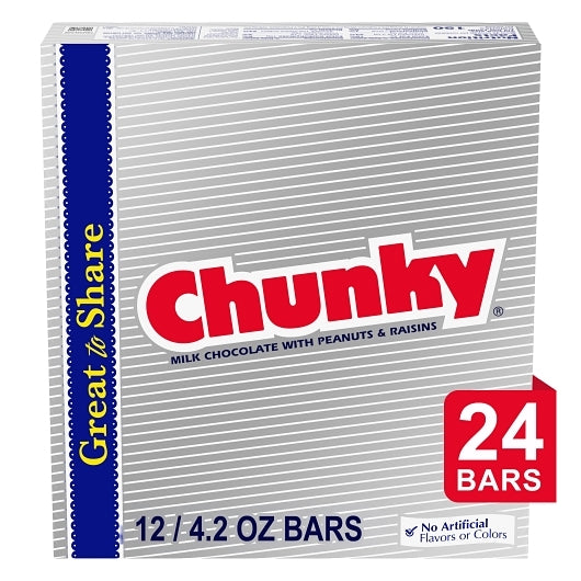 Chunky Giant, 2 x 12 x 4.2 oz Case - Front/center packaged product image