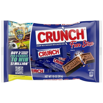 Crunch Large Fun Size, 12 x 10 oz Case - Candy & Confections
