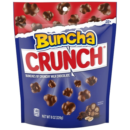 Crunch Buncha Stand Up Bag, 8 x 8 oz Case - Front/center packaged product image