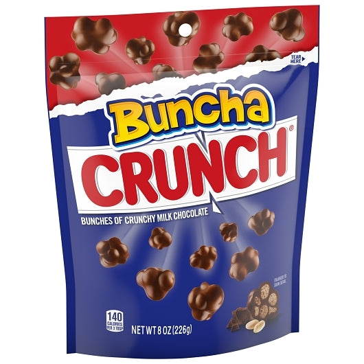 Crunch Buncha Stand Up Bag, 8 x 8 oz Case - Alternate product angle or state