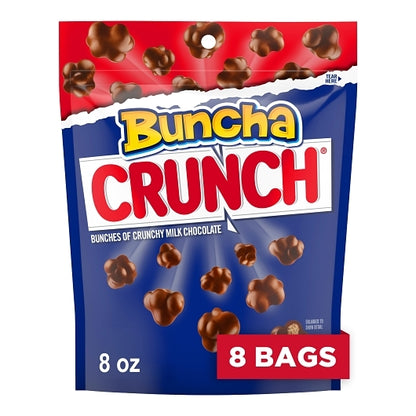 Crunch Buncha Stand Up Bag, 8 x 8 oz Case - Disposables
