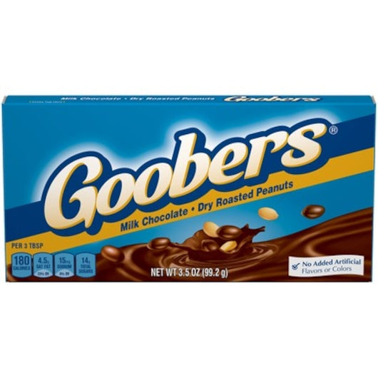 Goobers Video Pack Display Ready Case, 15 x 3.5 oz Case - Candy & Confections