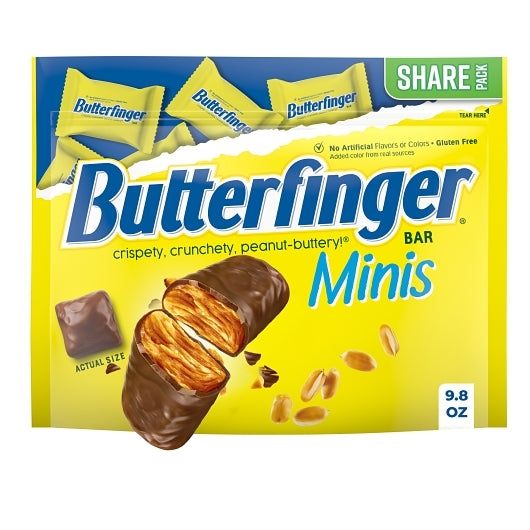 Butterfinger Mini Share Bag, 8 x 9.8 oz Case - Disposables - image 2