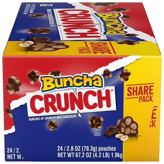 Crunch y Milk Chocolate with Crisped Rice Share Bag, 6 x 24 x 2.8 oz Case - Rice & Grains - image 2