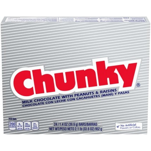 Chunky Single, 10 x 24 x 1.4 oz Case - Candy & Confections