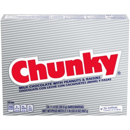 Chunky Single, 10 x 24 x 1.4 oz Case - Candy & Confections