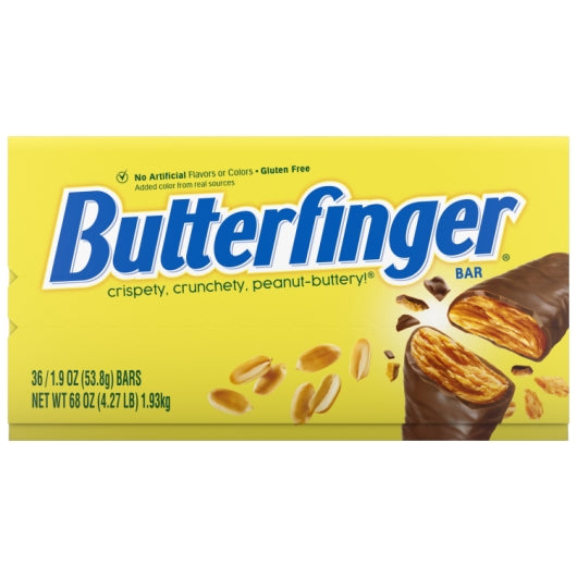 Butterfinger Singles Chocolate Bars, 8 x 36 x 1.9 oz Case - DOT product image 6