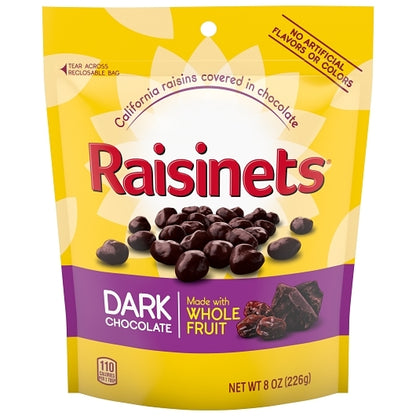 Raisinets Dark Stand Up Bag, 8 x 8 oz Case - DOT product image 2