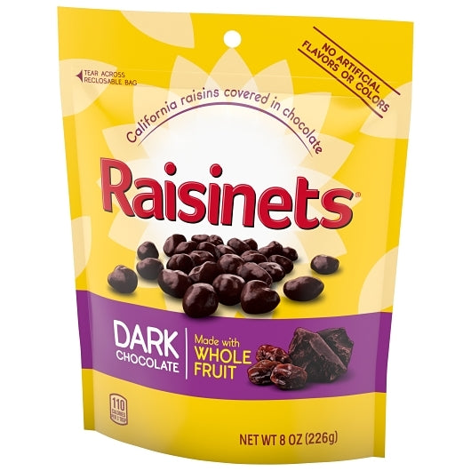 Raisinets Dark Stand Up Bag, 8 x 8 oz Case - DOT product image 6