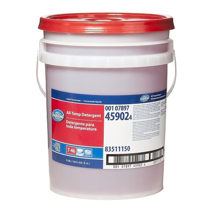 Luster Professional All Temp Detergent Concentrate Closed Loop, 1 x 5 GA Case - Cleaners & Sanitizers