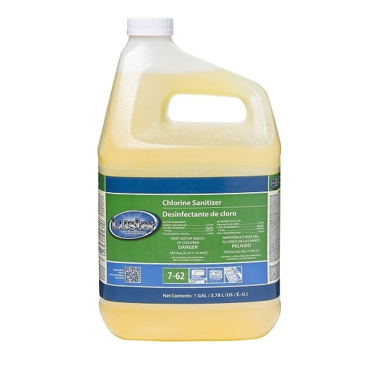 Luster Professional Liquid Chlorine Sanitizer Concentrate, 2 x 1 GA Case - Cleaners & Sanitizers