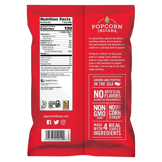 Popcorn Indiana Sweet & Salty Kettle Corn, 48 x 1 oz Case - DOT product image 3