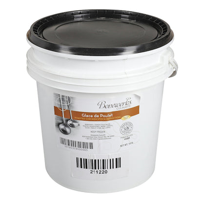 Bonewerks Culinarte Roasted Chicken Stock Reduction, 1 x 16 lb Case - GS1 closed shipping case image