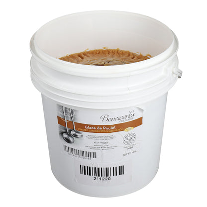 Bonewerks Culinarte Roasted Chicken Stock Reduction, 1 x 16 lb Case - Pantry Ingredients