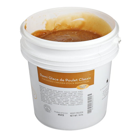 Bonewerks Culinarte Thickened Chicken Stock Reduction, 1 x 16 lb Case - Pantry Ingredients