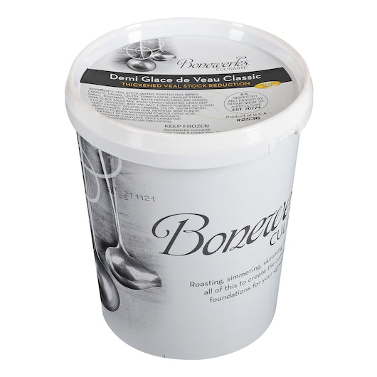 Bonewerks Culinarte Thickened Veal Stock Reduction, 6 x 2 lb Case - Pantry Ingredients