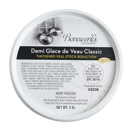 Bonewerks Culinarte Thickened Veal Stock Reduction, 6 x 2 lb Case - DOT product image 2