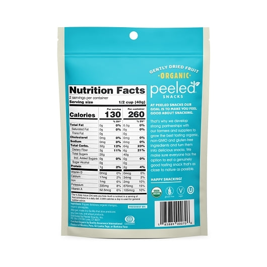Peeled Paradise Found Organic Dried Paradise Blend, 12 x 2.8 oz Case - DOT product image 3