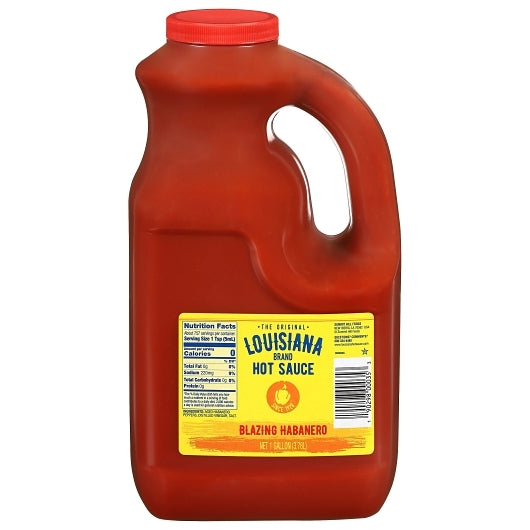 Louisiana The Perfect Habanero Bulk Jug, 4 x 1 GA Case - Condiments & Sauces