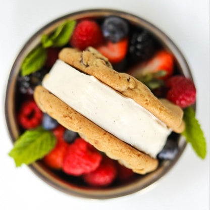 Villa Dolce VANILLA BEAN CHOCOLATE CHIP COOKIE SANDWICH, 18 x 4 oz Case - DOT product image 6