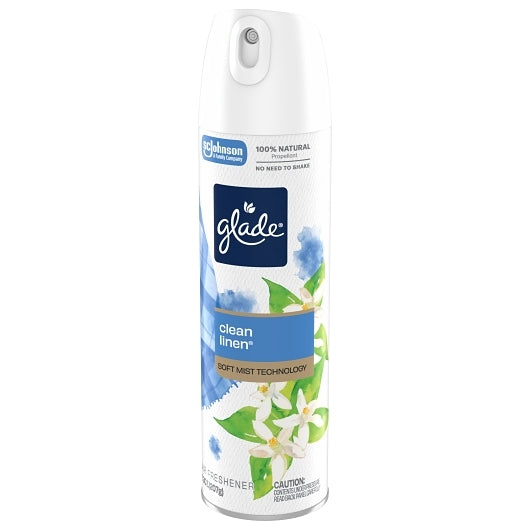 Glade Clean Linen Air Freshener, 6 x 7.3 oz Case - Cleaners & Sanitizers - image 2