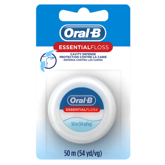 Oral-B Floss Essentials 55 Yard, 4 x 6 x 55 YD Case - Health & Personal Care