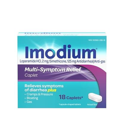 Imodium Multi-Symptom Relief, 6 x 6 x 18 ct Case - DOT product image 2