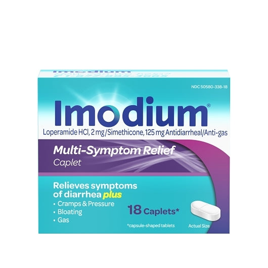 Imodium Multi-Symptom Relief, 6 x 6 x 18 ct Case - DOT product image 2
